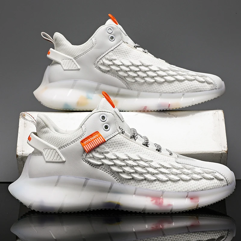 

Breathable Mesh Men's Sneakers Breathable Male Safety Shoes Sports 2020 Men Blade Casual Fashion Light