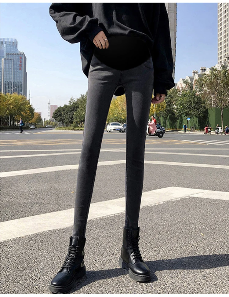 

Women's black Pants Pencil Pants Hing Waist