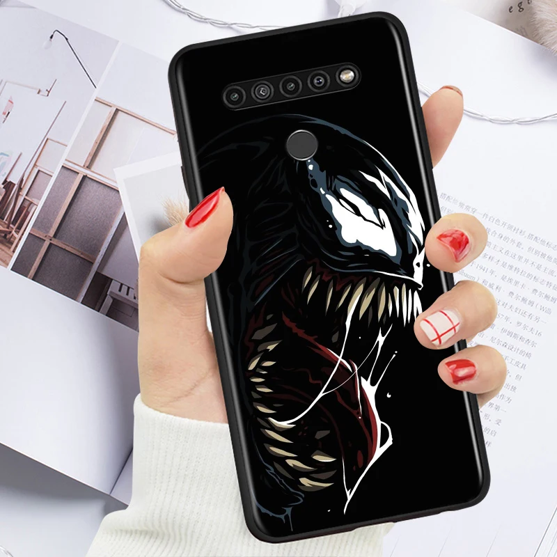 Marvel Мстители супер герой Веном для LG G8 S G8X V30 V35 V40 V50 V60 ThinQ Q60 K40 K50 K51 K61 K71 K92 K62 чехол