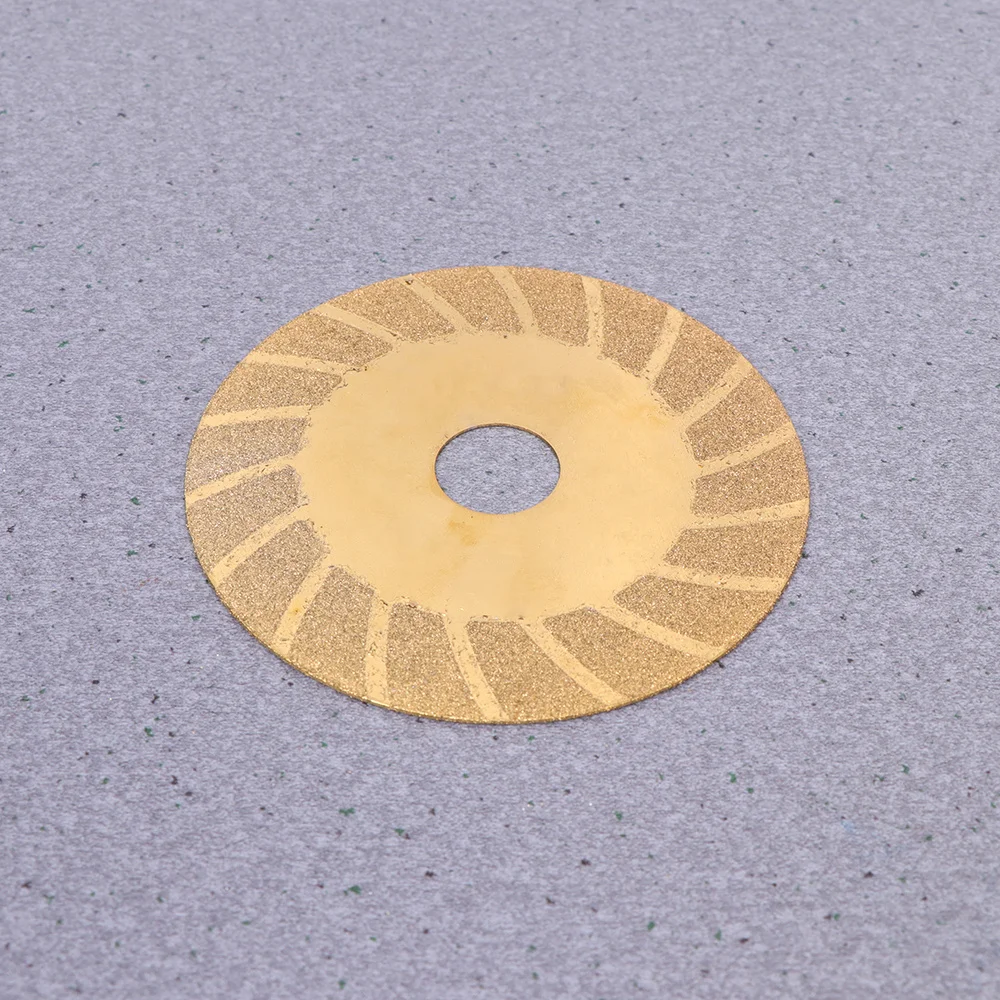 

2Pcs Diamond Cutting Discs Cut Off Wheel Cutting Glass Plate Jade Cutter for Glass Home Golden