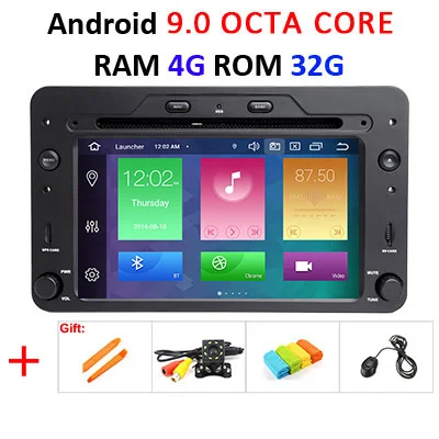 9.0 4G 32G DSP 4G 64G Android 9,0 автомобильный DVD gps для Alfa Romeo Spider Alfa Romeo 159 Brera 159 Sportwagon Радио стерео Авто навигация - Цвет: 9.0 4G 32G