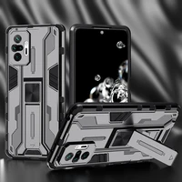 keysion shockproof armor case for redmi note 10 10 pro 5g 9 pro k40 stand phone cover for xiaomi poco f3 mi 11 ultra 10s 11 lite