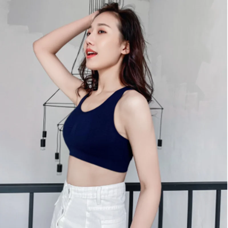 

New Beauty Back Rimless Shock Proof Sports Bra