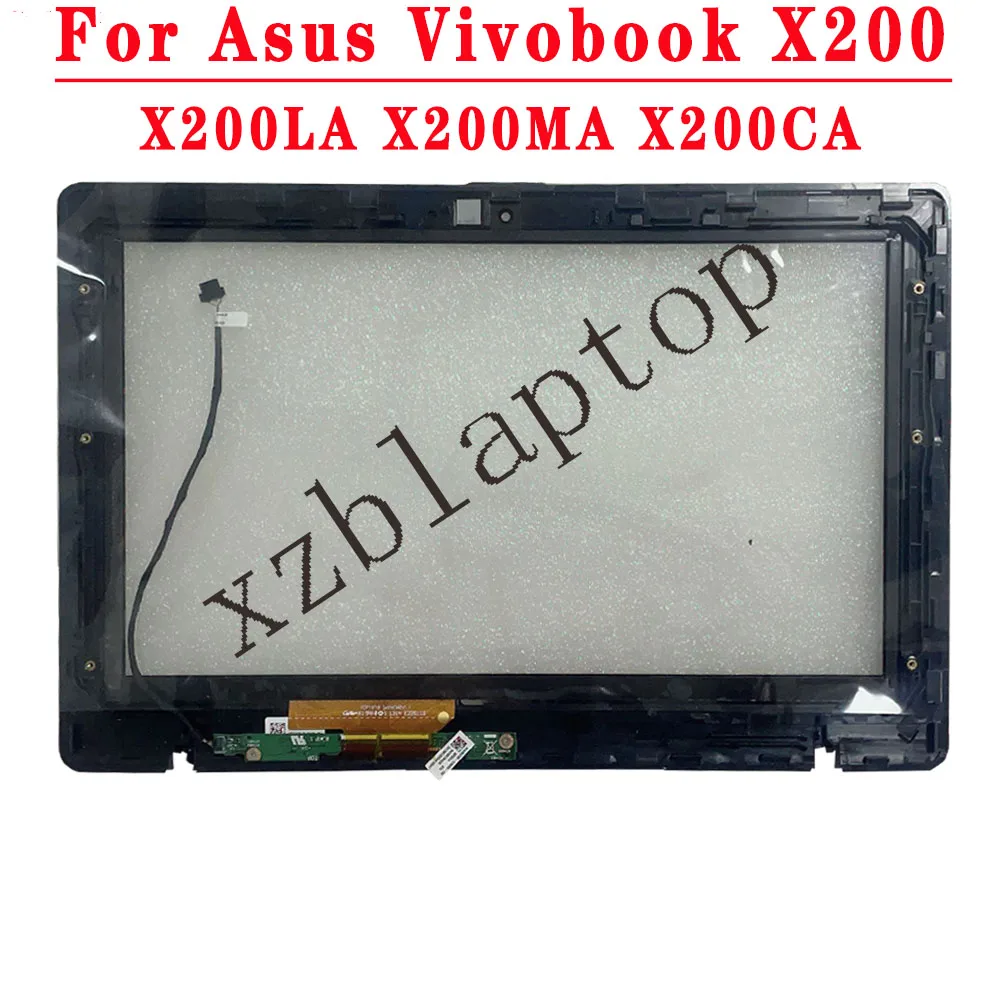

11.6 inch Touch Glass For Asus Vivobook X200 X200CA X200LA X200MA Touch screen digitizer with frame glass sensor Replacement