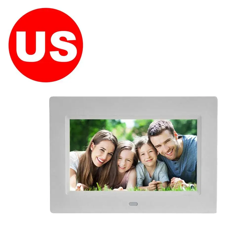 7-дюймовая светодиодная подсветка Hd полнофункциональная цифровая фоторамка