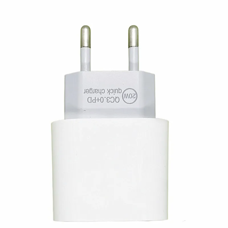 Адаптер зарядного устройства PD USB Type C 18 Вт для iPhone 12 mini pro 11 Xs Max X быстрая зарядка с