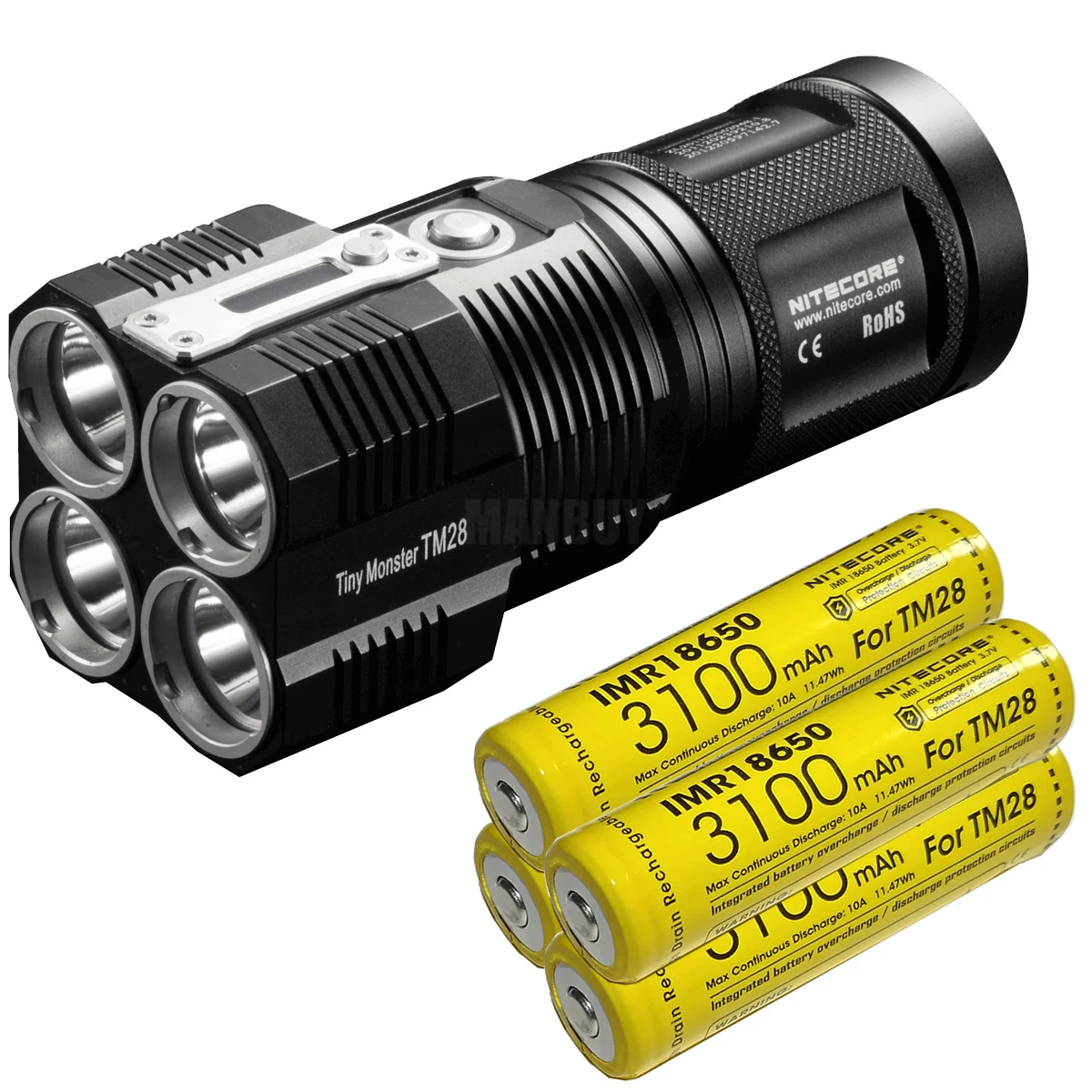 2022 nitecore IMR18650 3100mAh 10A 3 6 V Li-Ion защищенная перезаряжаемая батарея высокой