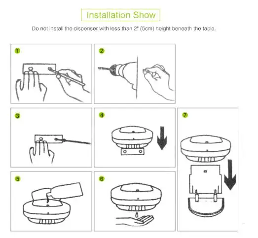 

Wall Mounted 500Ml Automatic Liquid Soap Dispenser Bathroom Sensor Touchless hand Sanitizer Dispenser for Hotel hospital home