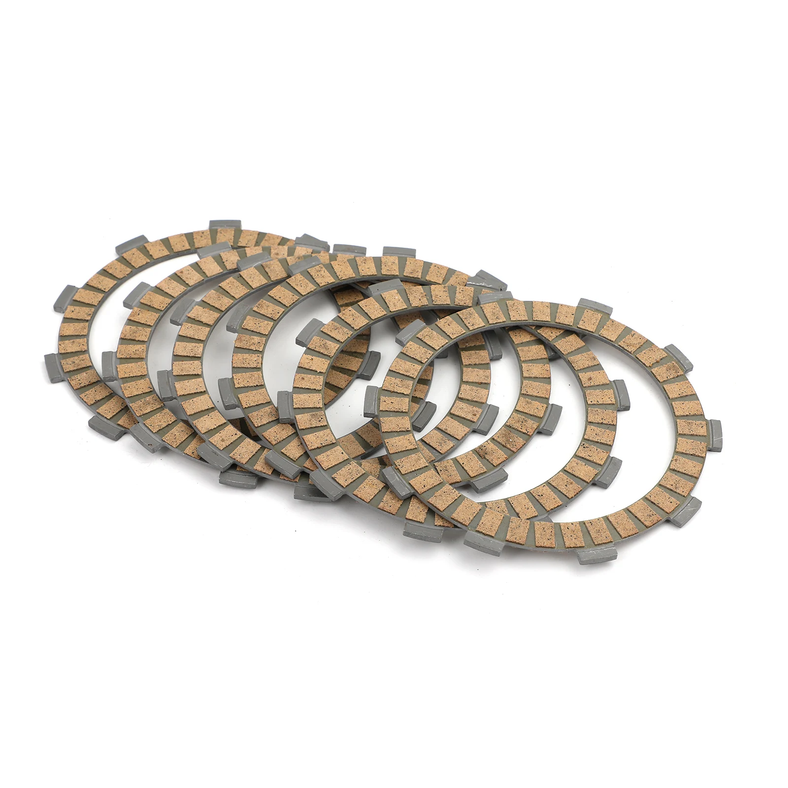 

Areyourshop fit for Yamaha XT225 Serrow YZ125H IT200 YZ175 Clutch Friction Plate Kit Set 5MP-16321-00 Motorcycle Accessories