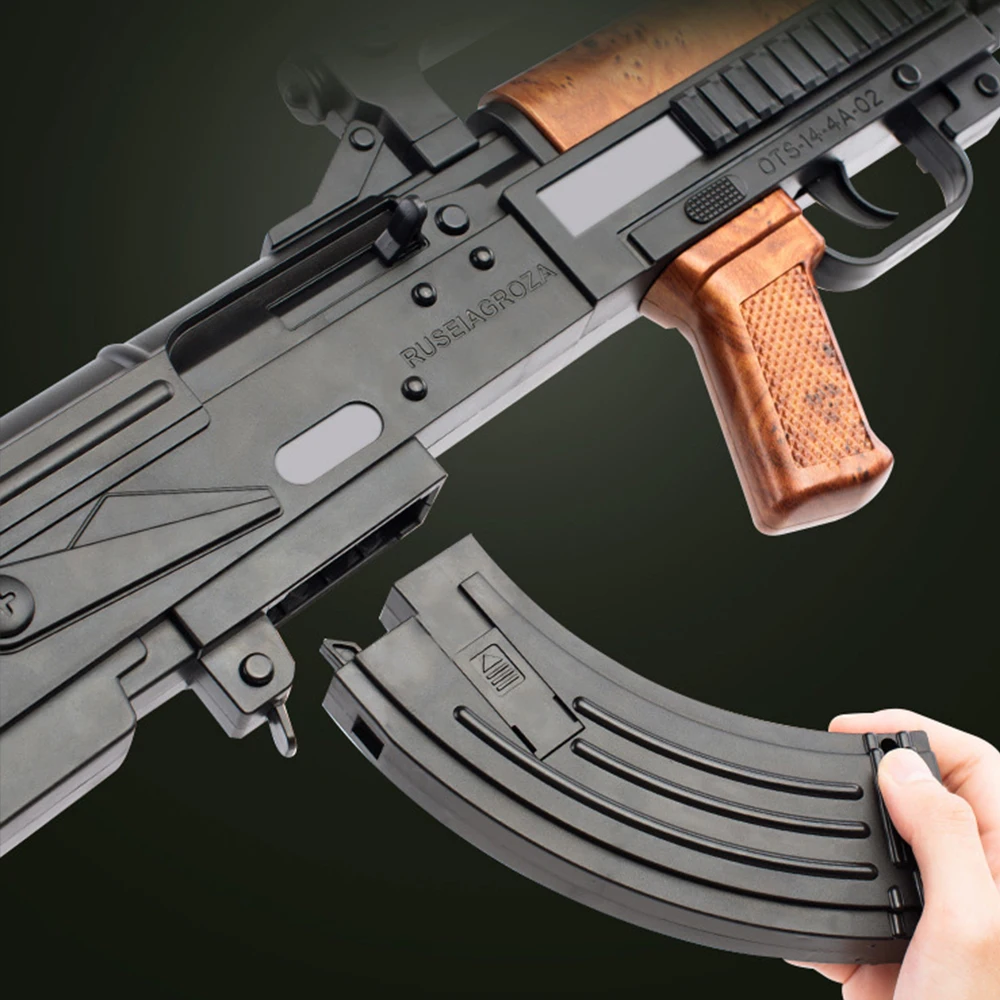 Игрушечный пистолет с водяными пулями Groza черные и синие водяные пули Штурмовая