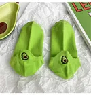 Короткие носки с надписями для девочек, милые забавные носки с авокадо и принтом, Хлопковые женские носки, Skarpety, женские носки