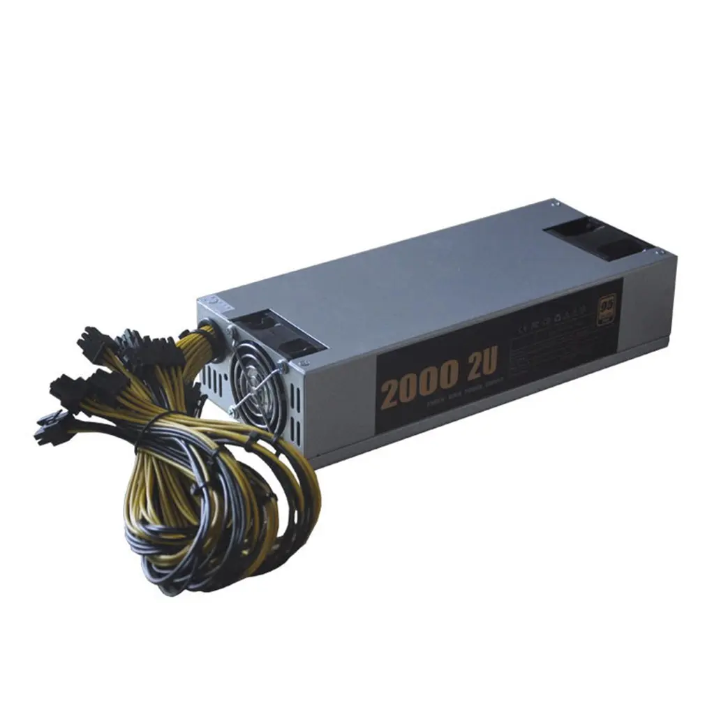 

2400W Mining Machine Power Power Supply Anti-Electromagnetic Interference Mining Power Supply Single 10P6 Power Supply