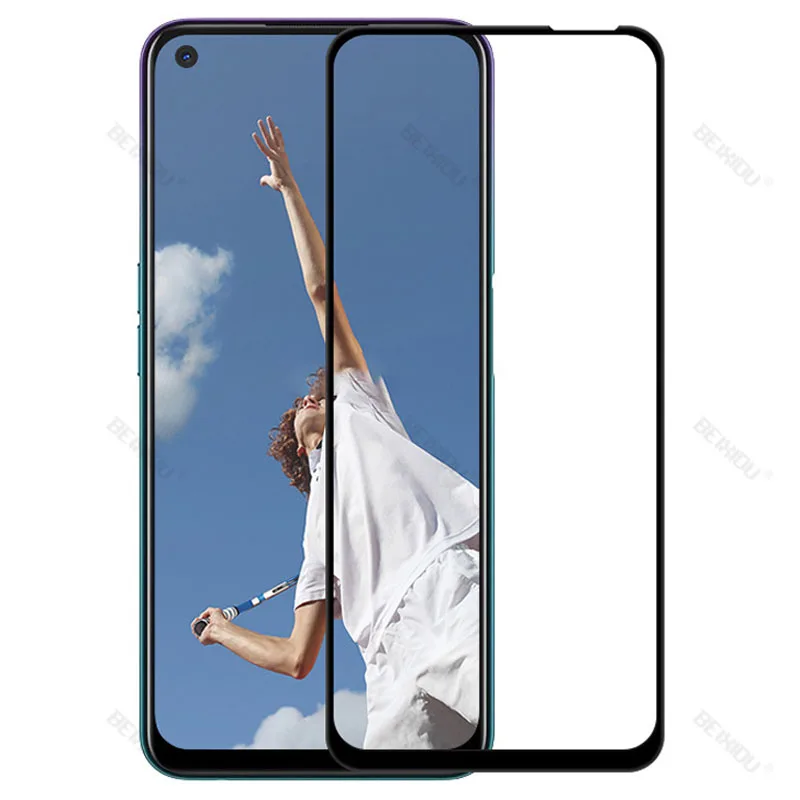 Новое 9D закаленное стекло для Oppo A72 полное покрытие защита экрана стеклянная