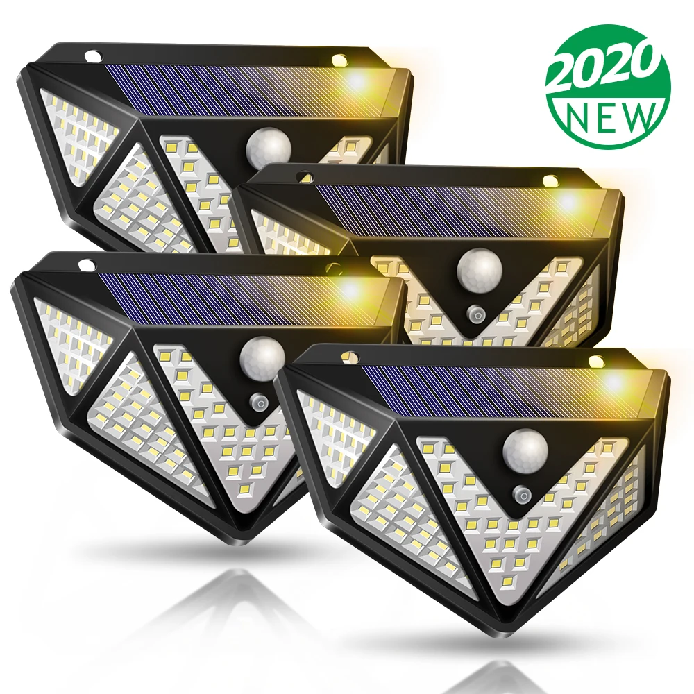 109 LED Solar Light Motion Sensor Wall Power Sunlight Security Outdoor Lamp IP65 Waterproof Garden Courtyard | Освещение