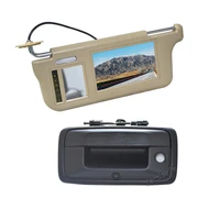vardsafe vs482nv sun visor rear view monitor reverse camera for chevrolet silverado gmc sierra 1500 2500hd 3500hd 2014 2018