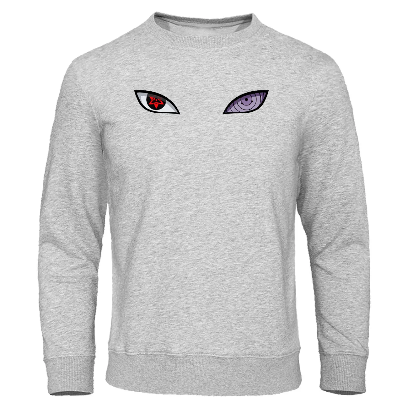 Наруто толстовки модный флисовый теплый мужской пуловер mangeyo Sharingan Rinnegan с принтом