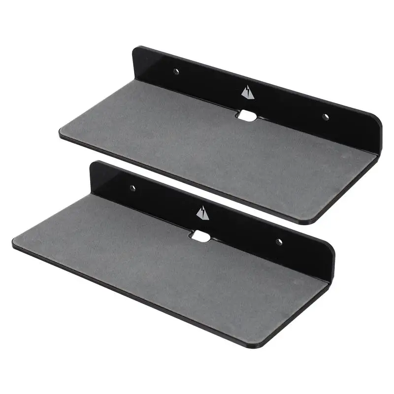 

2pcs Speaker Wall Storage Bracket Home Living Room Wall Decoration Storage Finishing Racks