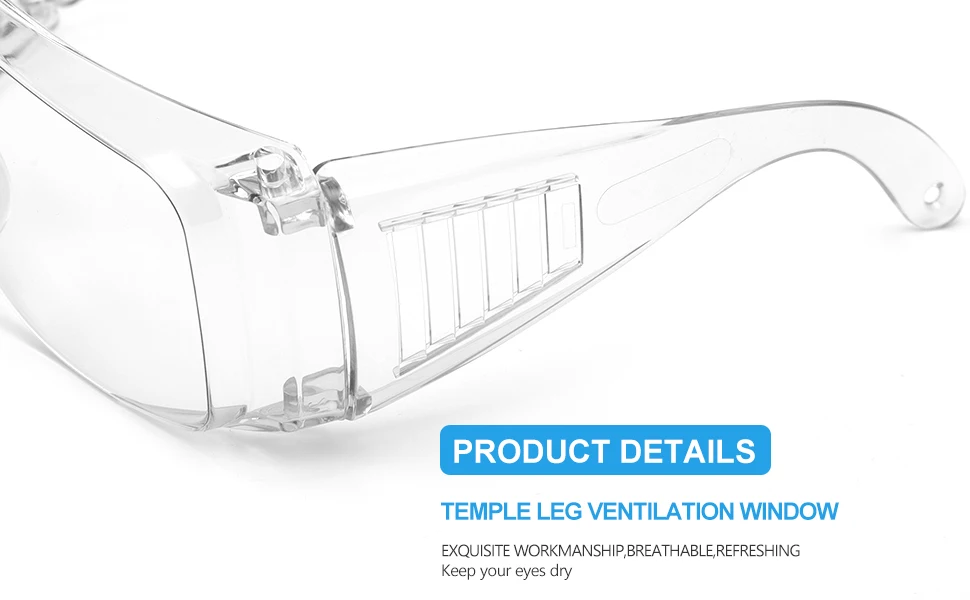 Защитные очки противовирусные Слюнявчики противопылевые и противоударные