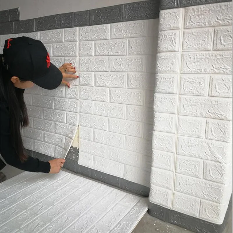 10 шт. настенные 3d наклейки из пенополиэтилена с тиснением|Наклейки на стену| |