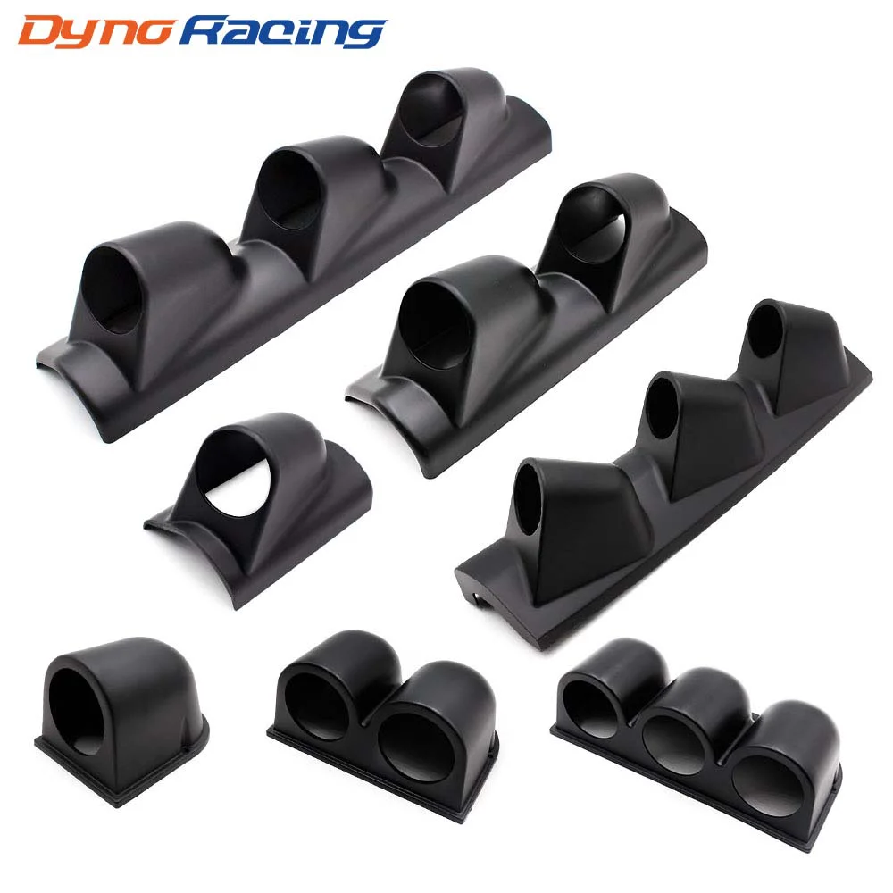 2INCH 52mm Car Gauge Pod Universal Black Single Double Triple Car Meters Holder for Left  Right Drive Car for 2 Inch 52mm Gauges