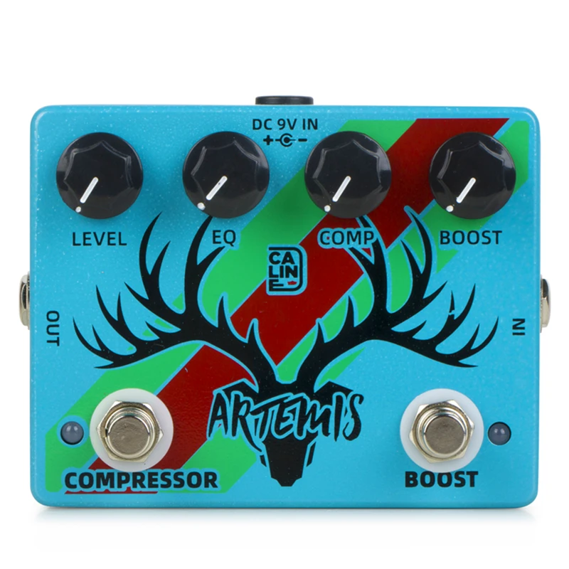 Caline DCP-01 Artemis Compressor & Boost 2-in-1 Guitar Effect Pedal True Bypass Electric Guitar Parts & Accessories enlarge