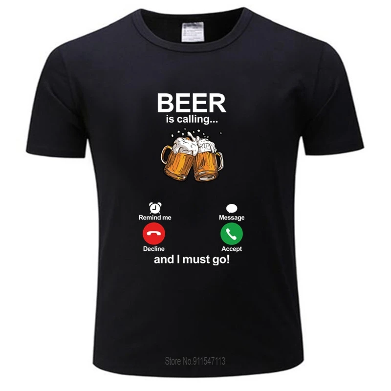 

Men's Women's Casual Printing Oversized T-shirt Beer Voice Call Couple Short Sleeve Street Hip Hop Funny T-shirt 2021 Summer New