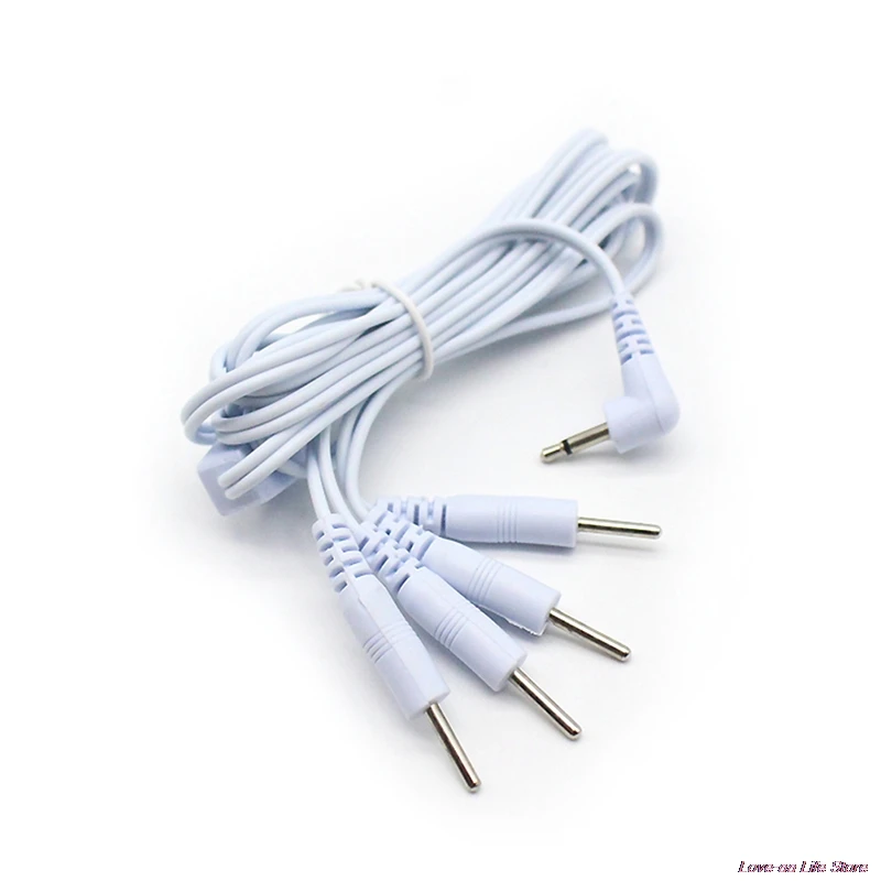 

4 Pins Head 2.5mm Plug Type Electrode Cable Line Wire For Muscle Stimulator