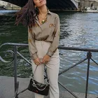 Рубашка женская с принтом животных, весна 2020, новая модная блузка с длинным рукавом, женские свободные рубашки