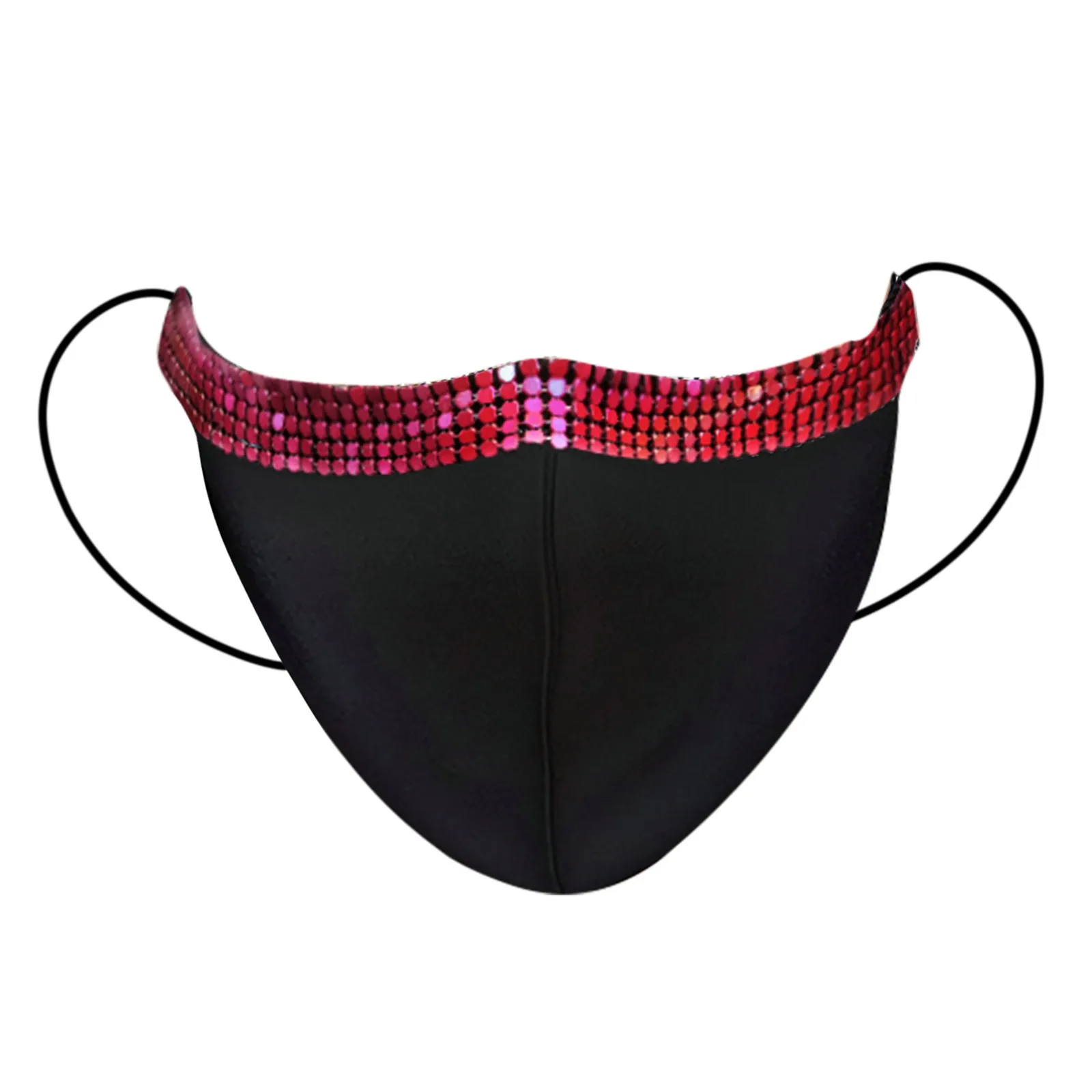 Маска для лица многоразовая блестящая дышащая ветрозащитная | Аксессуары одежды