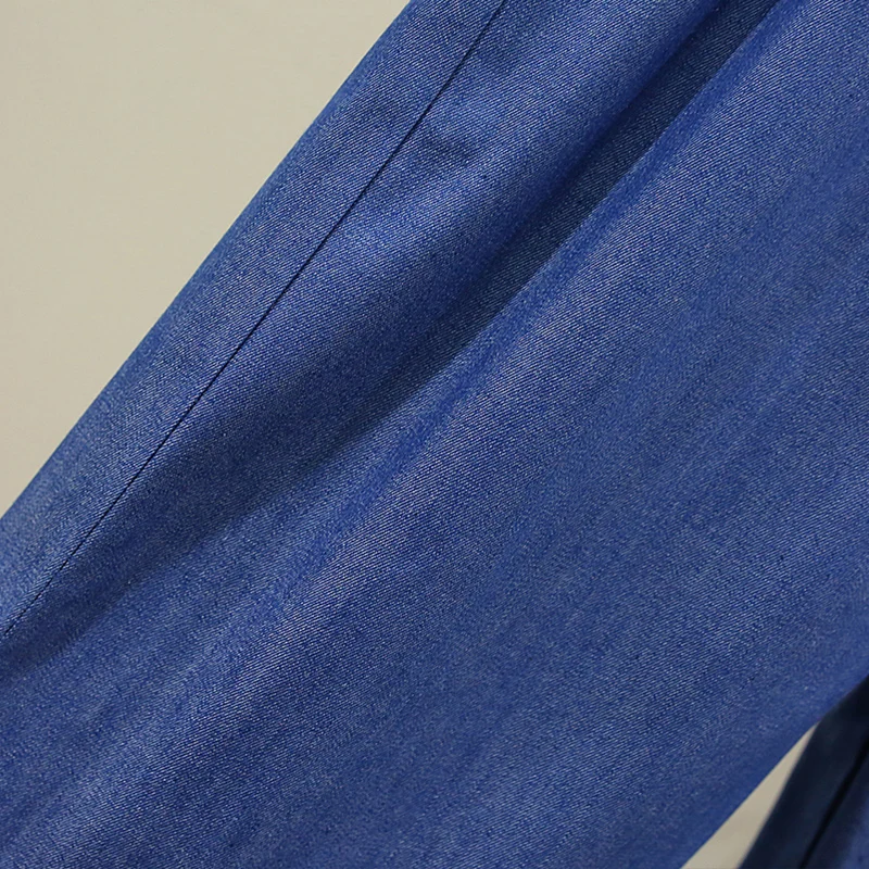 

TTX481 space pattern denim suit