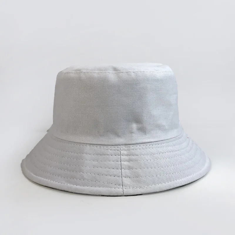 

Summer Solid Color Fashion Bucket Hats Men's and Women's Personalized Outdoor Fishing Leisure Sunshade Men's Cap