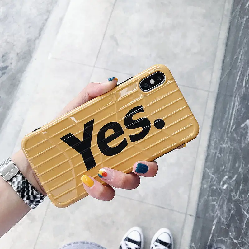 3D индивидуальный чехол для iPhone 11 pro XS MAX XR X Силиконовый чехол для пары для 7 6 6S 8 Plus все включено анти-осенняя оболочка - Цвет: Yellow