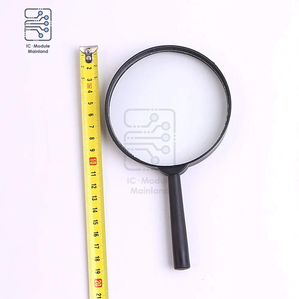 Увеличительное стекло 5X лупа 100 мм ручная для чтения линза изысканное качество