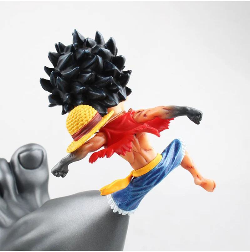 

25cm anime one piece Luffy PVC action figure toys anime Bigfoot third gear GK Luffy figure dolls collectible model toys kid gift