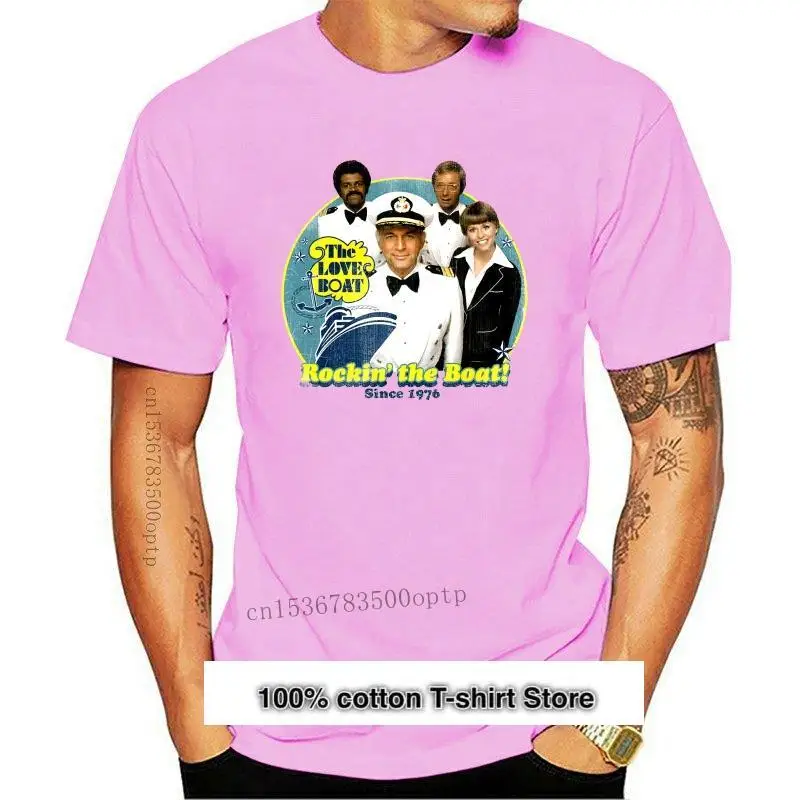 

Camiseta "Love Boat" de rockining The BOAT, хлопковая рубашка высокого качества, все высокие, новая, 1976