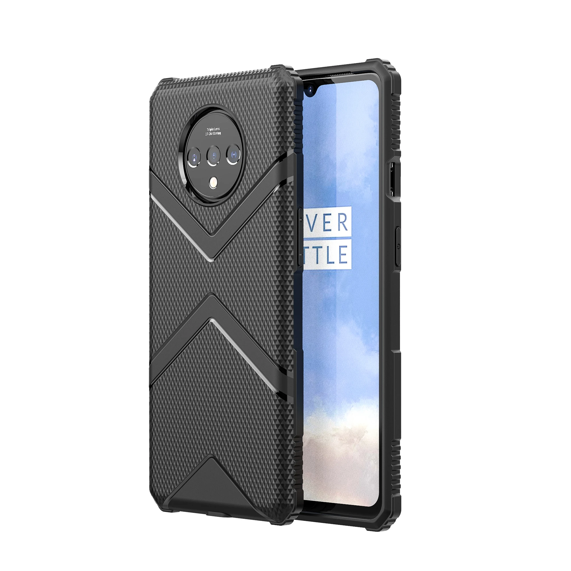 Для Oneplus 7T чехол военный щит армейская задняя крышка для One Plus 1 + 7t сверхпрочный