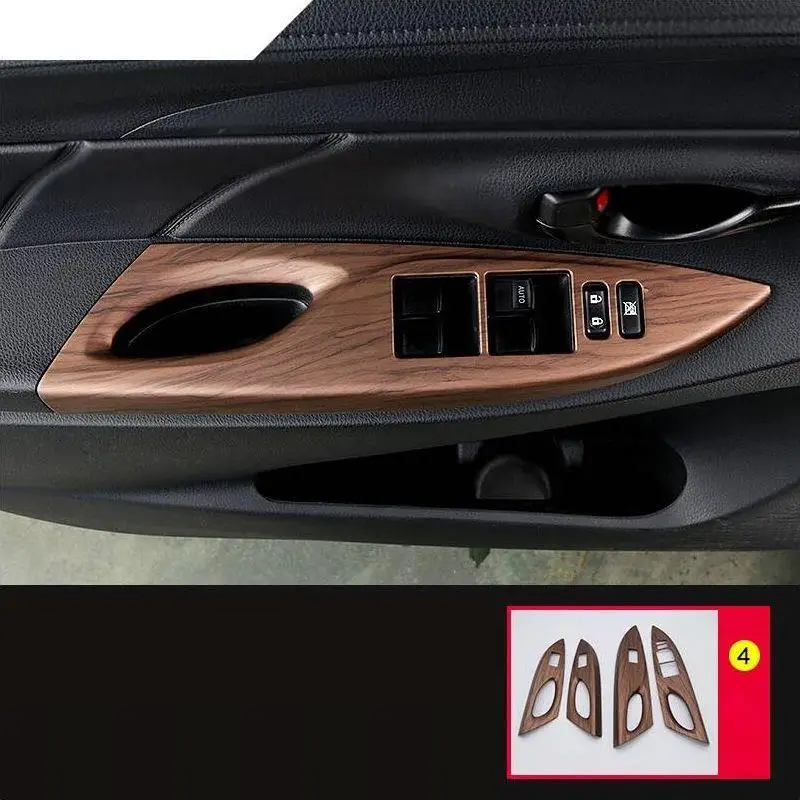 MODEL A Автомобильная оконная панель, модифицированный хром, автомобильный Стайлинг, защита, модификация, наклейка, полоса 14 15 16 17 18 для Toyota Vios - Название цвета: MODEL A