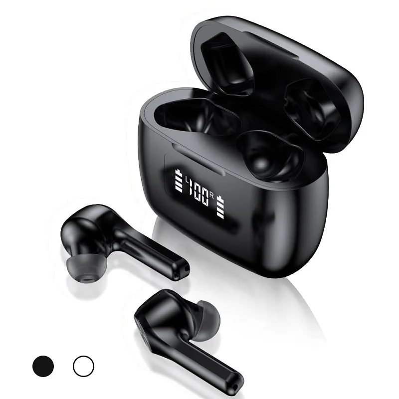 

Bluetooth 5.0 Wireless Earphone TWS With Charging Case in-Ear Bass Earbuds Built-in Mic Headset Smart Touch Control 5D Stereo