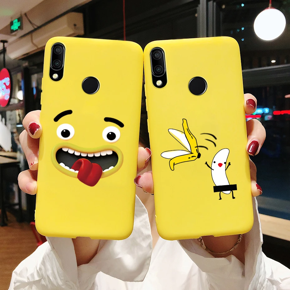For Huawei P Smart 2019 Cases Silicone Soft TPU Matte Back Cover Funda Case POT-LX1 Phone | Мобильные телефоны и