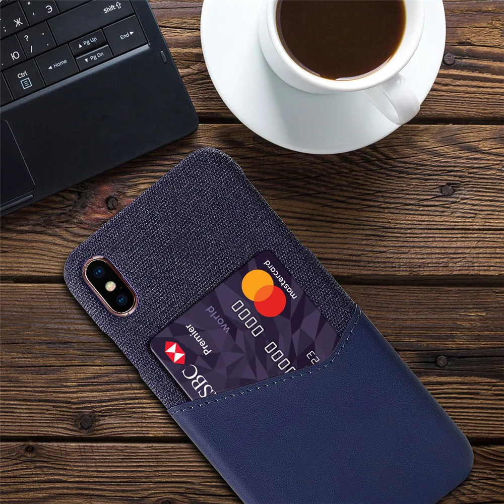 Чехол для iPhone XS Max XR X 7 8 Plus SE 2 чехол из искусственной кожи с отделениями карт