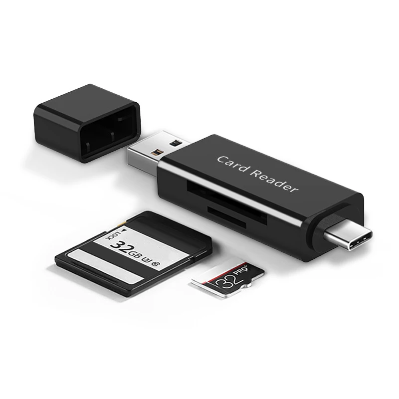 USB 3 0 + OTG Micro SD/SDXC TF кардридер адаптер многофункциональный U-диск для ПК устройство