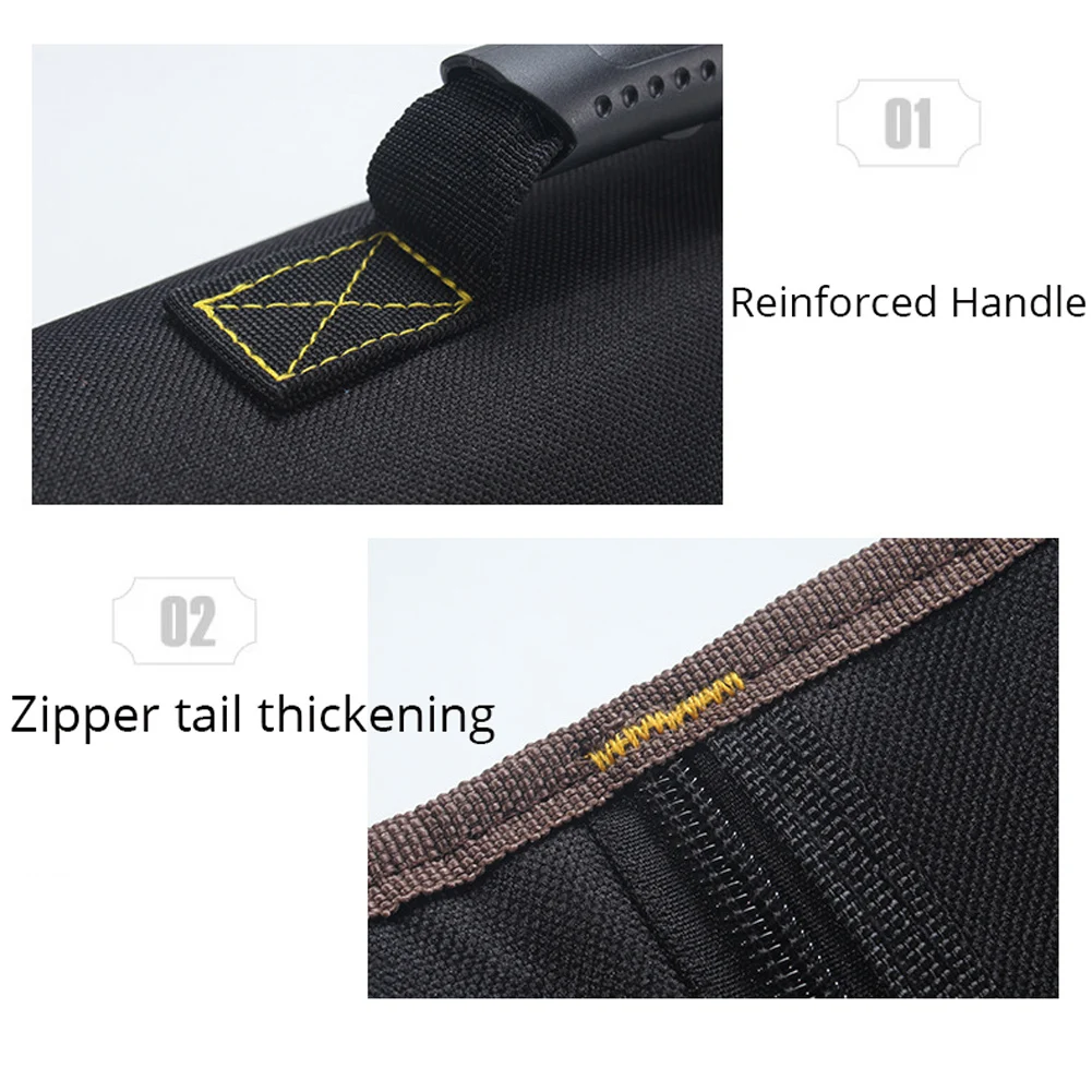 Портативный органайзер из ткани Оксфорд рулон для хранения инструментов