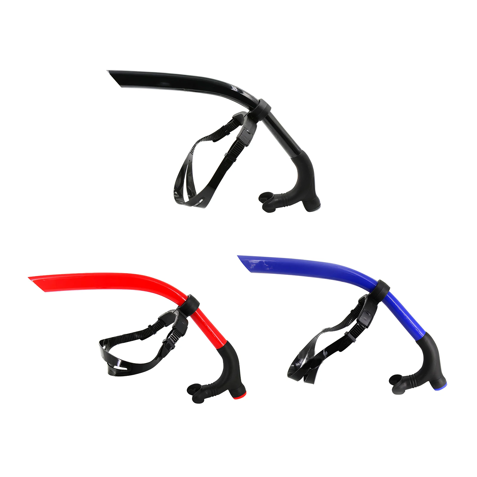 

Silicone Snorkel Breathing Tube Underwater Water Sports Swimming Diving Snorkeling Professional Adults Swim Pool Air Tube