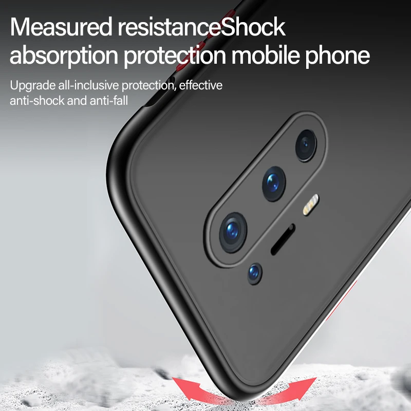 Ультратонкий Гибридный простой матовый ПК для Oneplus 8 7T 7 Pro 6T 6 5T 5 силиконовый