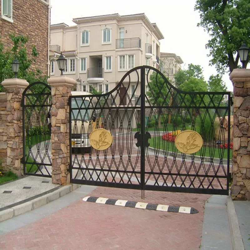 Gate Driveway Gate Entrance Main Wrought Iron Gates Designs