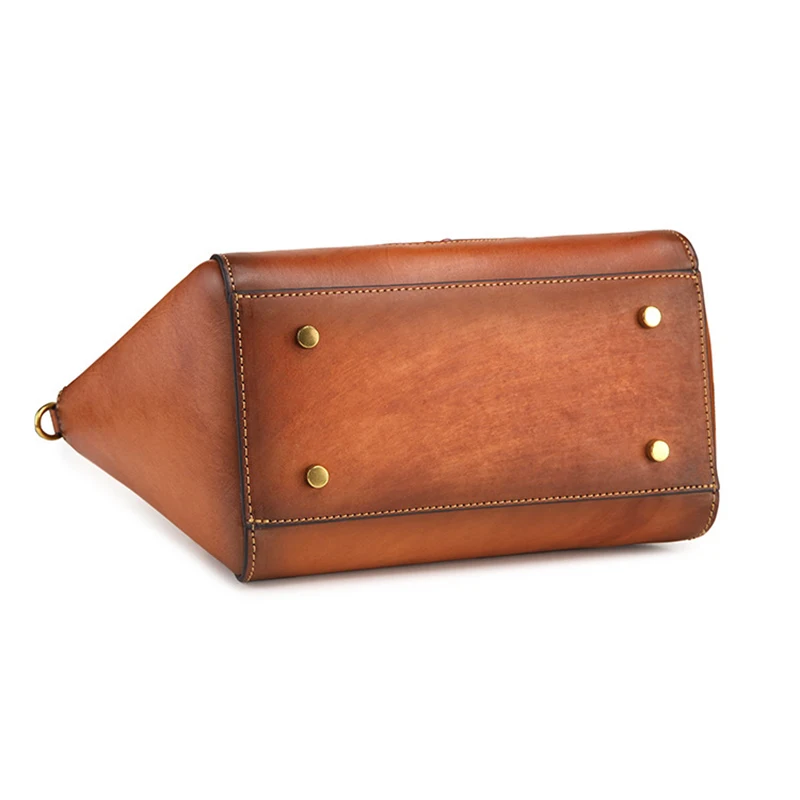 Новая женская сумка в стиле ретро Большая вместительная замшевая кожаная на