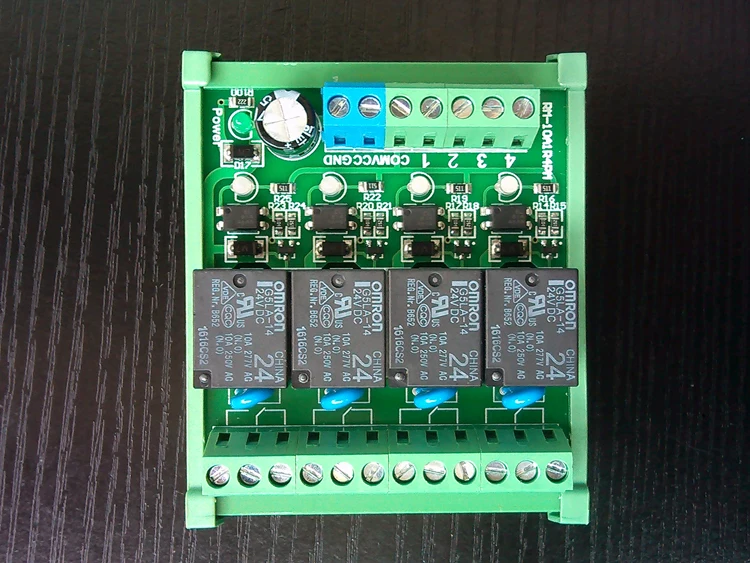 4-канальный фотоэлектрический изоляционный релейный модуль Плата управления приводная плата однокристальный микрокомпьютер 5 12 24 В от AliExpress WW