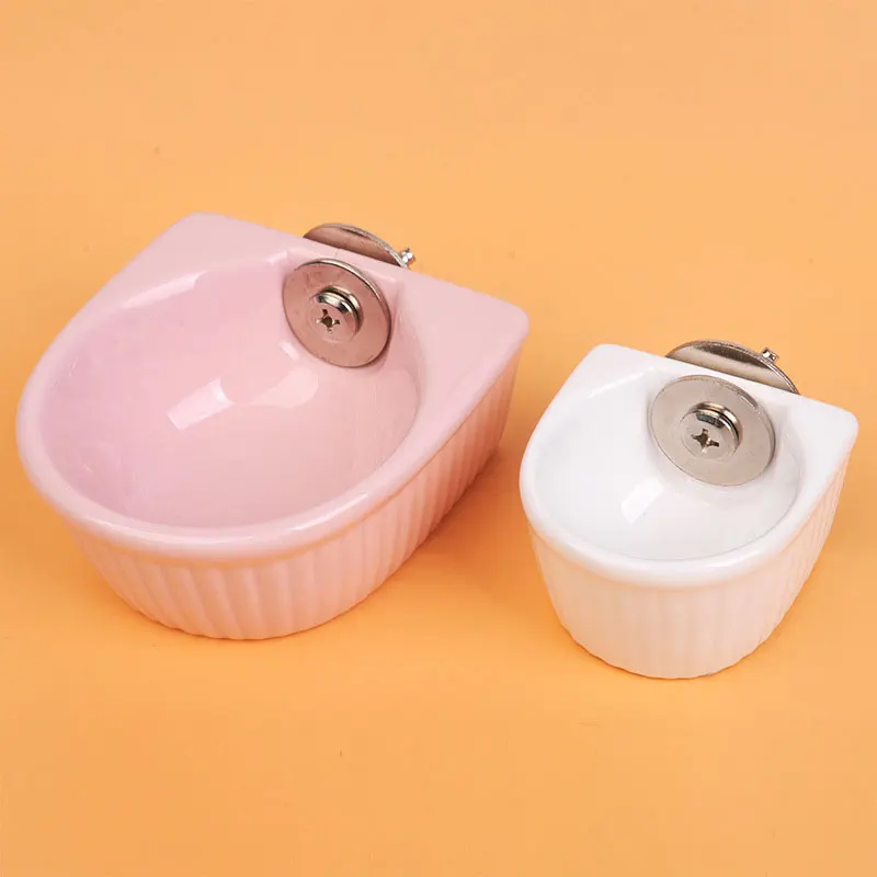 Миска для хомяка маленьких домашних животных подвесная клетка кормушка еды