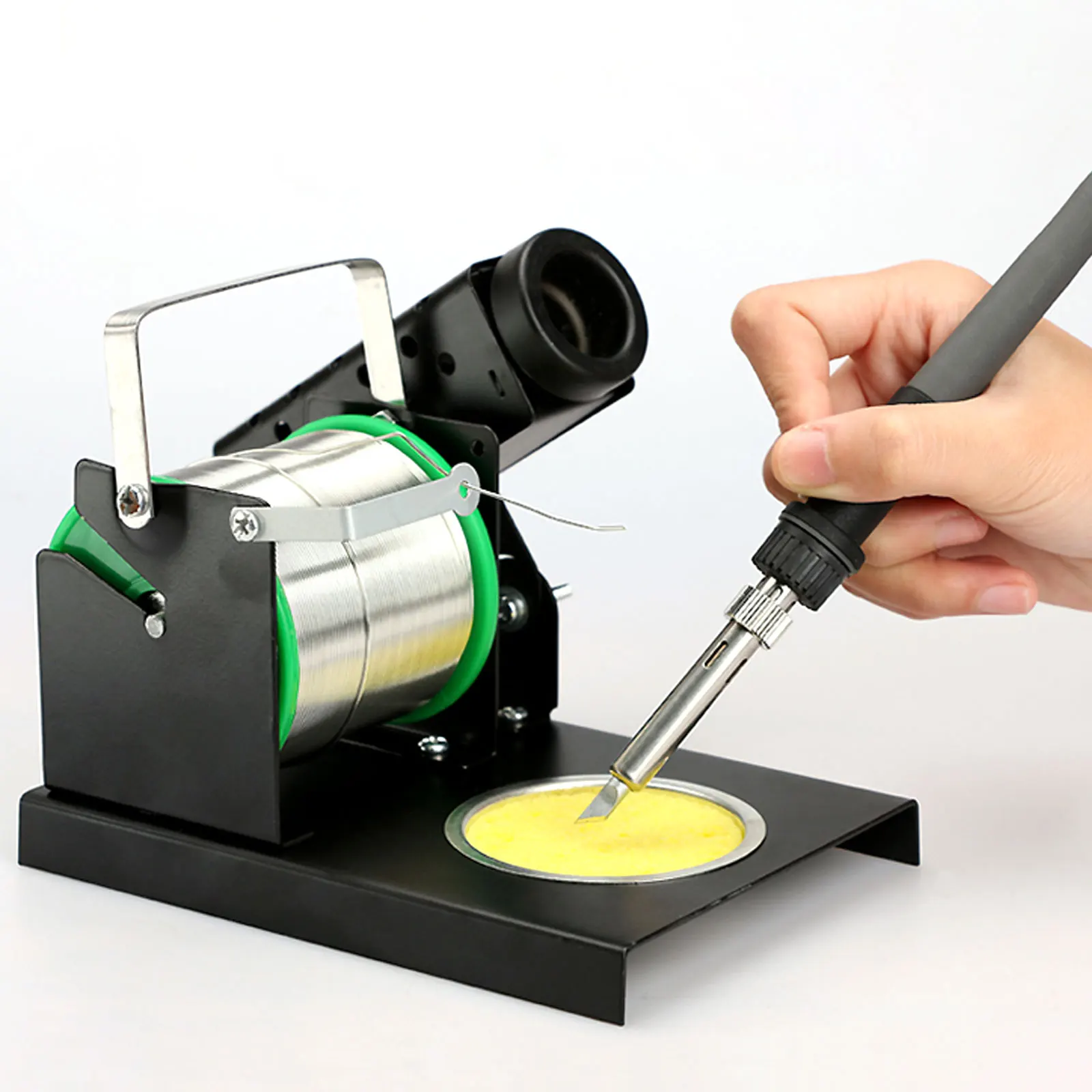 

Heavy Duty Soldering Iron Stand Solder Wire Holder Thicken Soldering Support BGA Rework Station Welding Tools Accessories Kit