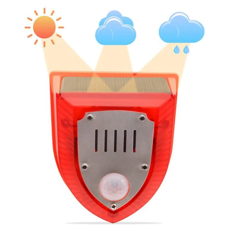 Отпугиватель животных на солнечных батареях ночной опциональный